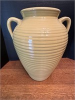 Yellow Pottery Beehive Urn