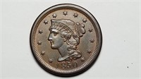 1850 Large Cent Very High Grade