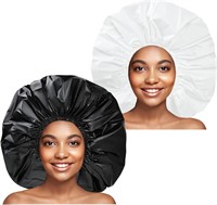 SEALED-Super Jumbo Shower Cap x2