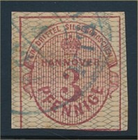 GERMANY HANOVER #9 USED AVE-FINE