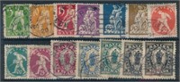 GERMANY BAVARIA #238-250 & #255 USED FINE-VF