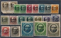 GERMANY BAVARIA #193-211 MINT/USED FINE-VF H