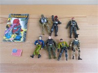 Vintage GI Joes and other toys figures