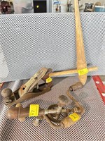 BAILEY NO. 3 PLANE, BRACE, HAND DRILL AND