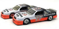 (2) NASCAR Die Cast Stock Cars #17 Darrell