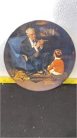 Vintage Norman Rockwell Collector Plate THE