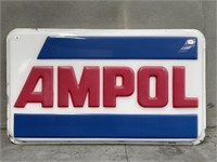 Original Ampol Perspex Light Box Lense 1555 x 920