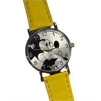 Trendy Fun Yellow Disney Mickey Mouse Unisex Watch