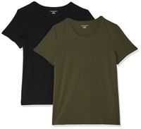 Essentials Women's Classic-Fit Short-Sleeve Crewn