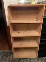 Presswood book shelf 60in x 30in x 19in