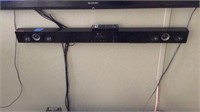 LG Sound Bar Mounted To Wall 39 3/8" Long