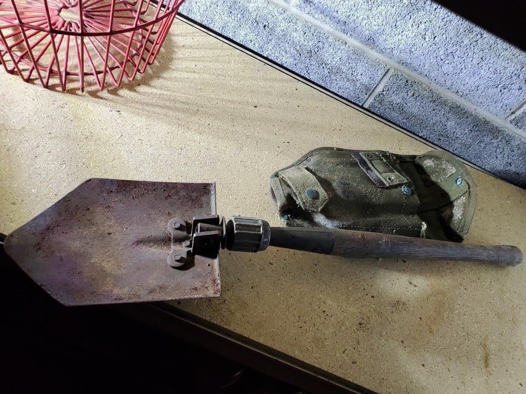Vintage Military Pocket Shovel