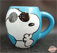 Joe Cool Peanuts Snoopy Mug By Vandoor