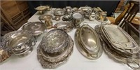 Huge Selection of Silverplated Holloware