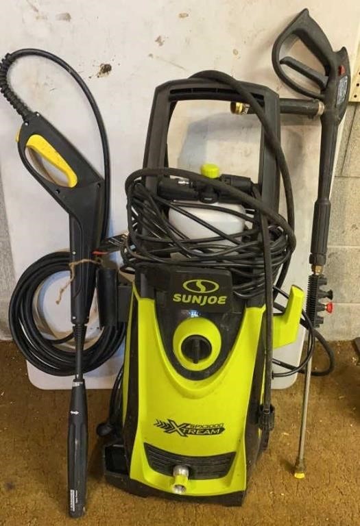 Sunjoe SPX 3000 electric pressure washer