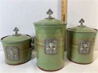 Oregon Stoneware Studio Canisters