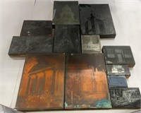 printer Woodblocks - mostly architectural