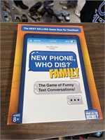 Sealed funny text game family edition