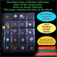 20 Great Coins of the World, hand selected, many t