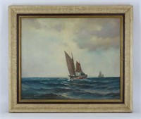 Original Tall Ship Painting