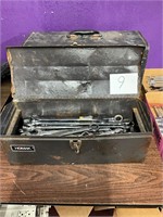 Homak Toolbox w/ Assorted Tools