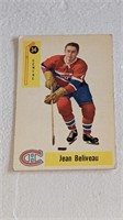 1958 59 Parkhurst Hockey #34 Jean Beliveau