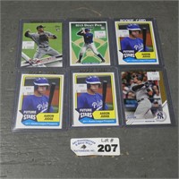 Assorted Aaron Judge Rookie Baseball Cards RC