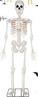 10 Ft Halloween Skeleton Decoration Full Size Body