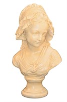 Bust of Lady with Bonnet