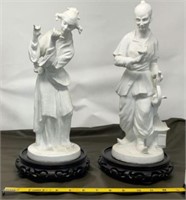 Vintage Pair Of Chinese Figurines