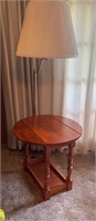 Wood Lamp Table