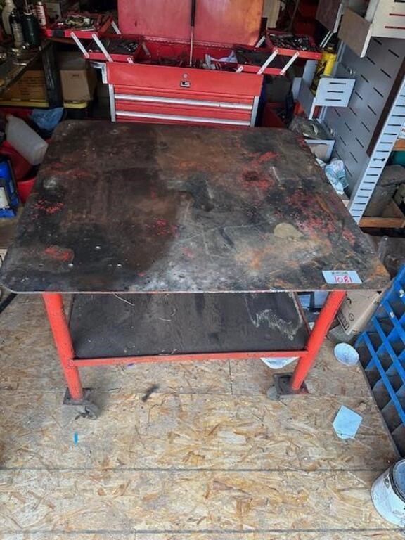 4x4 feet welding table