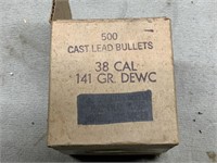 38 CALIBER  DEWC LEAD BULLETS