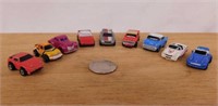 8 Micro Machine cars