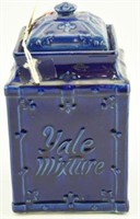 Lot #92 - Blue Porcelain “Yale Mixture” tobacco