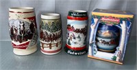 Budweiser Holiday stein 2000 Holiday in