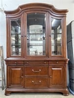 8 FT Lighted China Cabinet