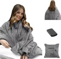 Ourea USB Heated Blanket 50" x 60