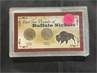 Last 2 Decades of Buffalo Nickels