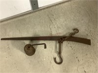 Antique Cast Iron Hanging Balance