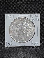 1923 High Grade Peace Dollar