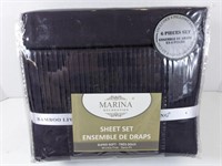 NEW Marina Super Soft Wrinkle-Free Sheet Set -King