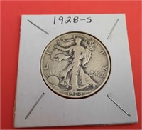 1928-S Walking Liberty 50 Cent Coin