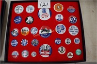 Political Buttons- Reproductions