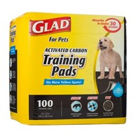 Glad for Pets Black Charcoal Puppy Pads | Puppy...