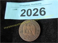 1854 foreign coin