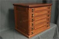 6 Drawer J&P Coats Spool Cabinet #2