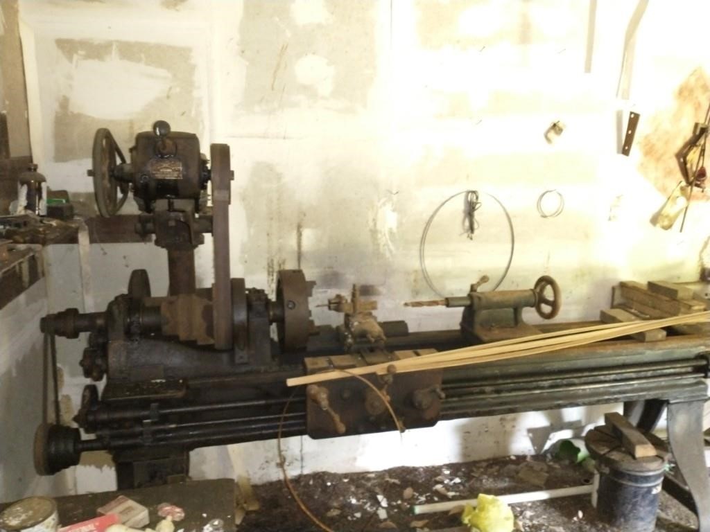 metal lathe - Located @ 2nd site (town)