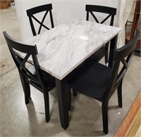 (BC) Comptree stone finish laminate dining table