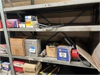 2-Shelves of Assorted Parts
